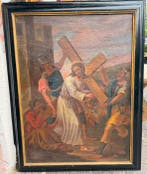 Duitse school (XVIII) - Jesus Kreuzigung