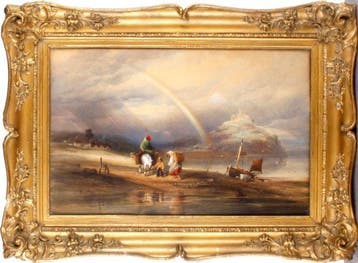 William Arnee Frank (1807-1897) - Arc-en-ciel sur le Mounts, Antiek en Kunst