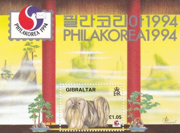 Gibraltar - 1994 - Philakorea - Postfris, Timbres & Monnaies, Verzenden