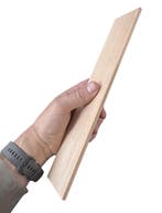 Set van 12 lindehouten knutselplankjes (6x30x0.7 cm, om te, Verzenden, Nieuw