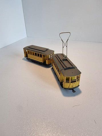 Rivarossi H0 - 5432 - Tramway miniature (2) - Tramway jaune