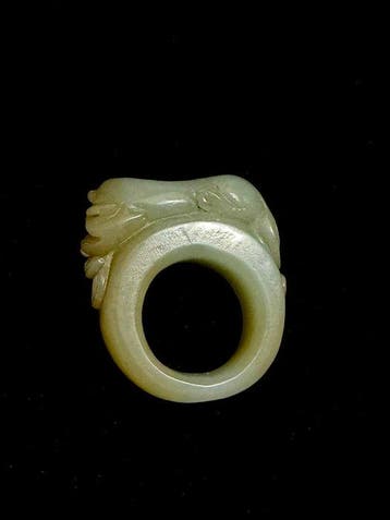 Duim ring - Jade - China - Eind 20e eeuw