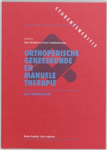 Wervelkolom / Orthopedische geneeskunde en manuele therapie, Boeken, Verzenden, Gelezen, Marjolein Winkel