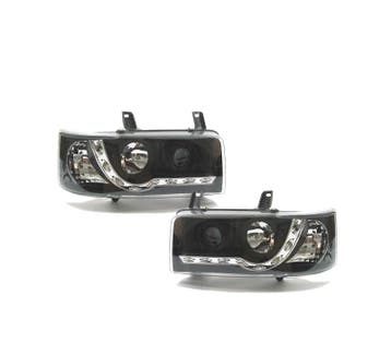 PHARES VOLKSWAGEN VW T4 TRANSPORTER 90-03 LUMIÈRE LED DIURNE, Auto-onderdelen, Verzenden