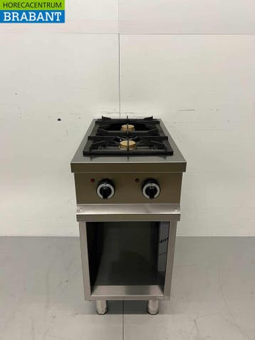 Cuisinière à gaz HCB en acier inoxydable à 2 feux, série, Verzenden