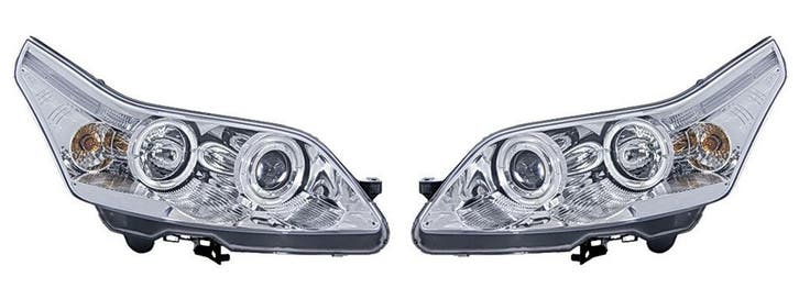 Koplampen Angel Eyes | Citroën C4 (3D, 5D) 2004-2009 | chroo, Auto-onderdelen, Verlichting, Nieuw, Citroën, Verzenden