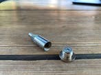 Plafondbevestiging voor 2.5mm staalkabel, Verzenden