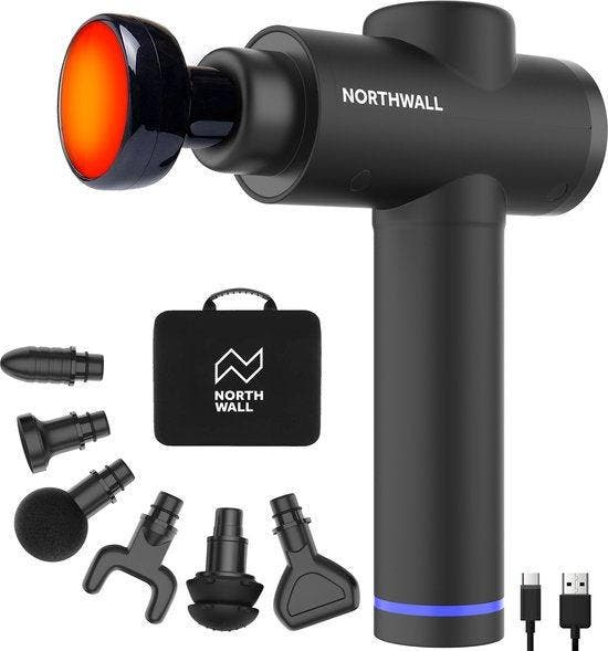 2dekans | Northwall Massage Gun Professioneel Prime -, Sport en Fitness, Massageproducten, Ophalen of Verzenden