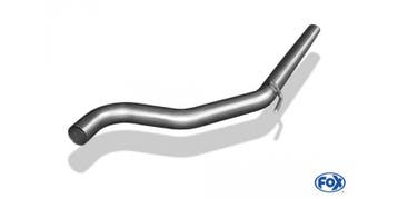 FOX Opel Corsa D OPC voordemper vervangingspijp Ø63.5mm, Verzenden