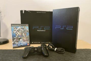 Sony - Playstation 2 (PS2) - PlayStation 2 Midnight Black