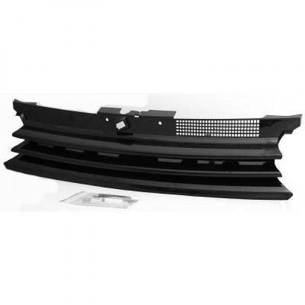 Grille zonder embleem geschikt voor VW Golf 4 97-03 zwart, Auto-onderdelen, Carrosserie, Nieuw, Volkswagen, Verzenden