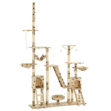 vidaXL Kattenpaal met sisal krabpalen 230-250 cm, Dieren en Toebehoren, Verzenden, Nieuw