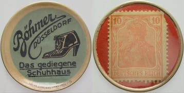 10 Pfennig ohne Jahr Duesseldorf Boehmer Das Gediegene Sc..., Verzenden