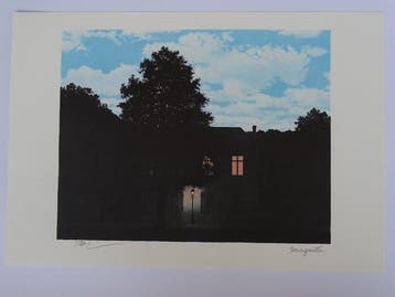 René Magritte (1898-1967) - L´Empire des Lumières, Antiek en Kunst