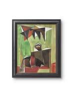 Silvin Bronkart (1915-1967) - Grande composition abstraite, Antiek en Kunst