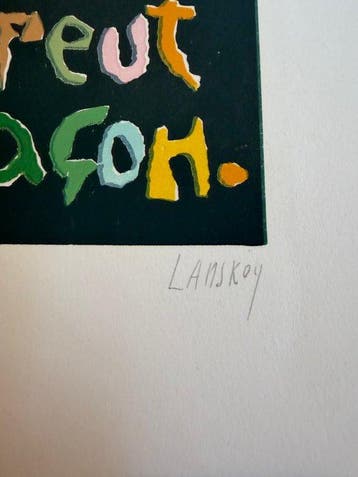 André Lanskoy (1902-1976) - Journal d’un fou, Antiek en Kunst