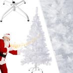 2dekans | Tectake - witte Kunstkerstboom - 180 cm - incl., Ophalen of Verzenden, Nieuw