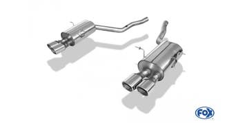 FOX BMW E31 850i einddemper rechts/links - 2x93x79 type 70 r, Verzenden