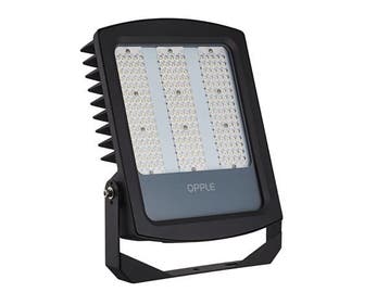 Veiling - 2x Opple schijnwerper LedFlood-P 220W 4000K, Tuin en Terras, Buitenverlichting, Nieuw