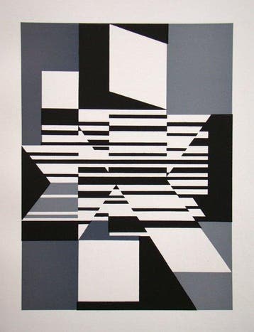 Victor Vasarely (1906-1997) - Attika - Limited edition