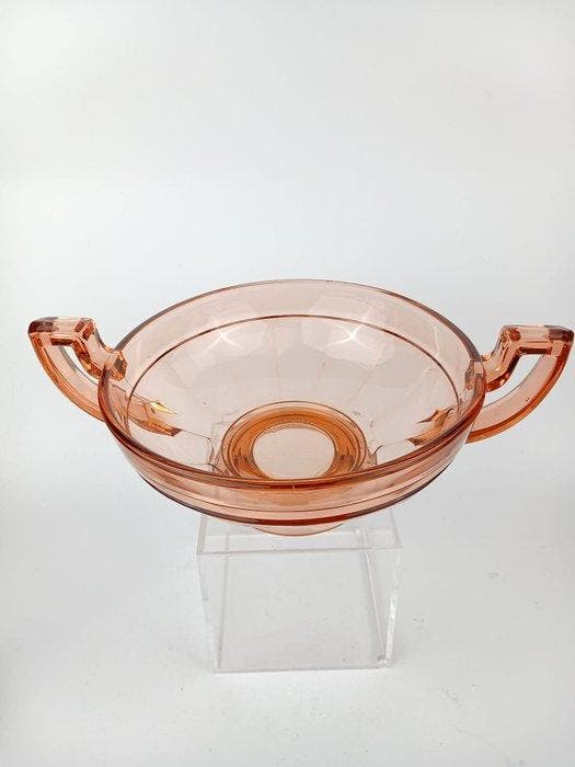 Val Saint Lambert - Charles Graffart, René Delvenne - Bol -, Antiek en Kunst, Kunst | Designobjecten