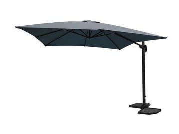 Veiling - Hangende parasol donkergrijs 300x300cm