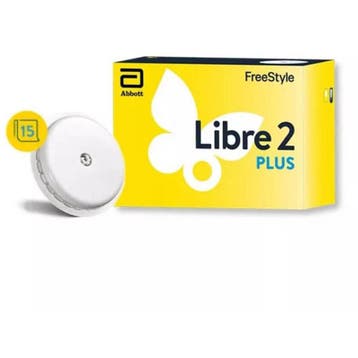 FreeStyle Libre 2 PLUS CGM Glucosesensor – 15 Dagen Zonder P, Verzenden