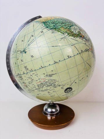 Terrestrial table globe - JRO Verlag München - 1960-1970