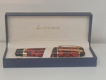 Waterman - Philéas rouge et noir, plume de taille M (stylo à, Nieuw