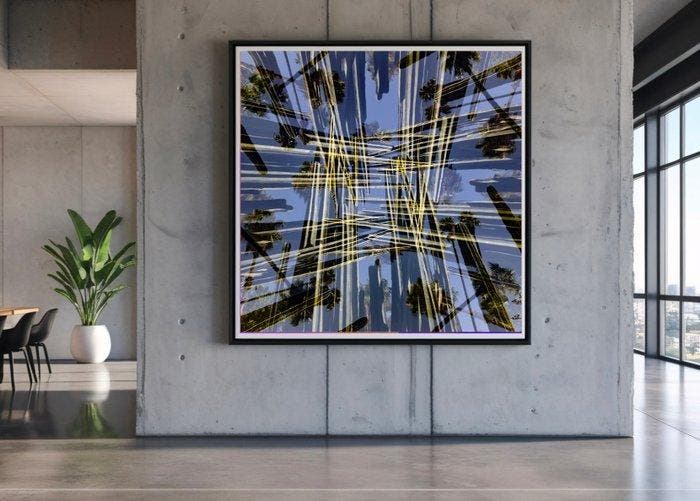 Ben Dauchez - An after noon at Majorelle #2 - XL, Antiek en Kunst, Kunst | Designobjecten