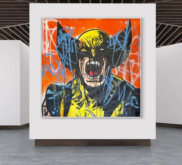 Freda People - Wolverine XL, Antiek en Kunst, Kunst | Schilderijen | Modern