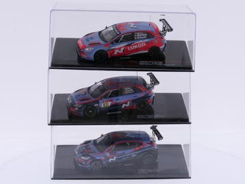 Schaal 1:43 IXO Models GTM148, GTM160 en GTM161D set van..., Ophalen of Verzenden, Zo goed als nieuw
