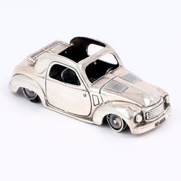 Fiat Topolino 1949-1955 - Beeldje - .925 zilver