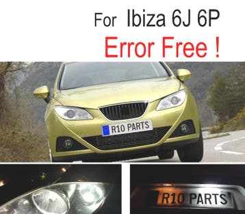 Kit 6 Ampoules Intérieur Led Pour Seat Ibiza V Mk5 Sport Cou, Verzenden