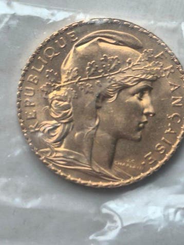 Frankrijk. 20 Francs 1913 Marianne