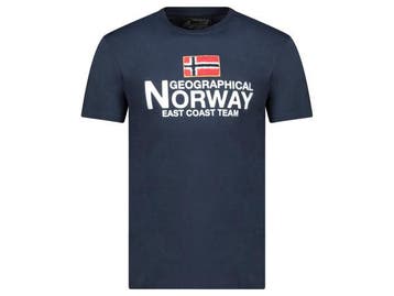 Veiling - Geographical Norway Jacky Shirt Navy - XXL, Nieuw