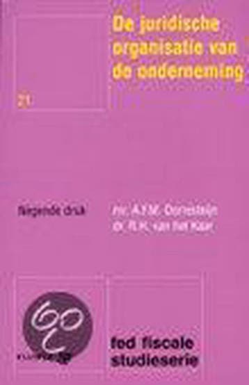 De juridische organisatie van de onderneming / Fed fiscale, Verzenden, R.H. van het Kaar