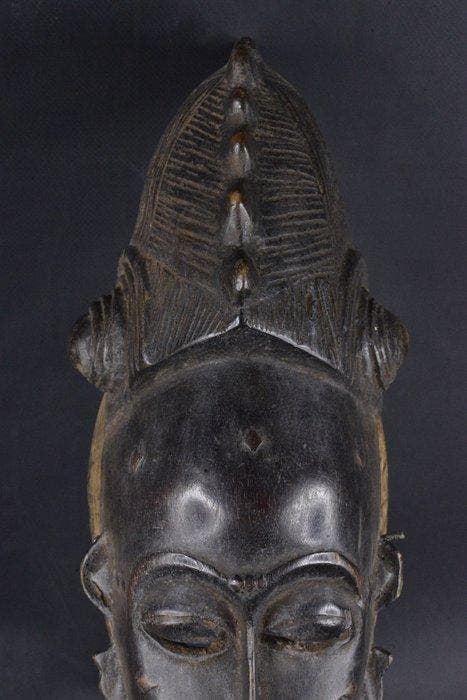 Masque Mblo - Baule - Ivoorkust, Antiquités & Art, Art | Art non-occidental
