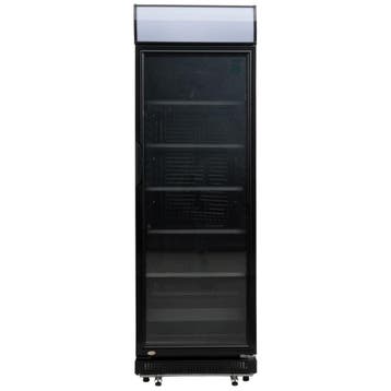 Koelkast | 300L | Zwart | 0°C/+10°C | Geforceerd |, Verzenden, Nieuw in verpakking