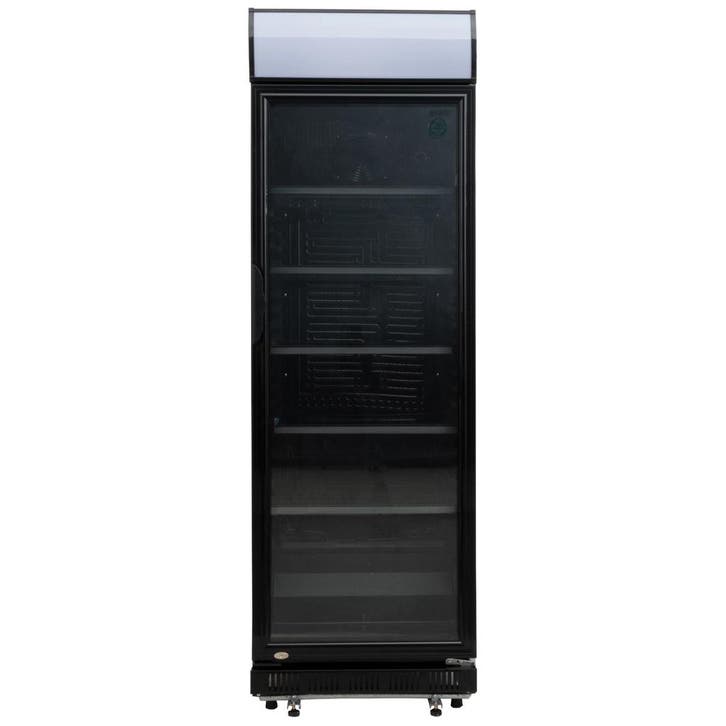 Koelkast | 300L | Zwart | 0°C/+10°C | Geforceerd |, Zakelijke goederen, Horeca | Keukenapparatuur, Nieuw in verpakking, Verzenden