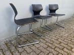 Flexform - Elmar Flototto - Chaise (3) - Bois, Acier, Chrome