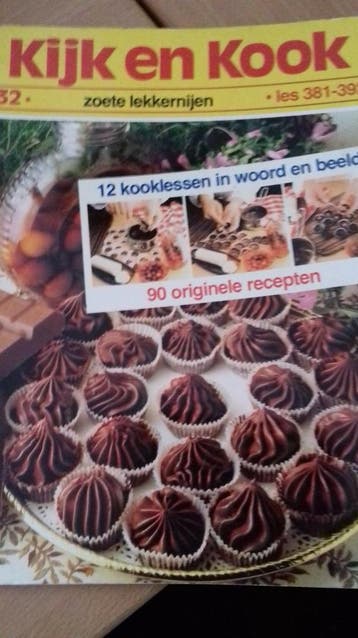 Kijk en kook 32: zoete lekkernijen / 32 zoete lekkernyen /, Boeken, Verzenden, Gelezen
