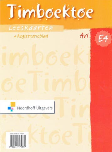 Timboektoe Leeskaarten set E4, Boeken, Verzenden, Nieuw