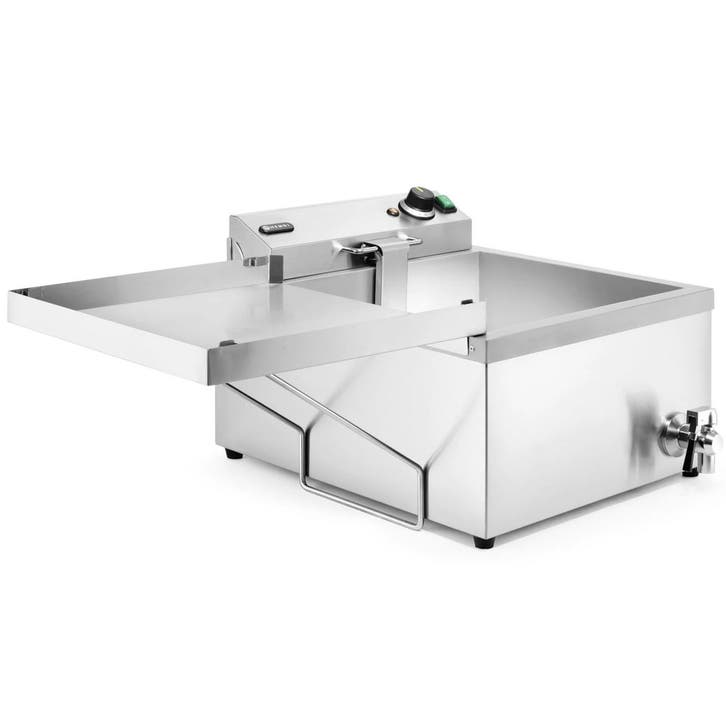 Deegwaren-/Visfriteuse | Elektrisch | 12L | 50°C/190°C |, Articles professionnels, Horeca | Équipement de cuisine, Envoi