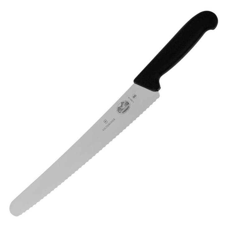 Bakkersmes | RVS | Zwart | Lengte 382mm Victorinox, Articles professionnels, Horeca | Équipement de cuisine, Envoi