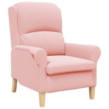 Fauteuil rose 76x94cm - Seconde chance - 35% de reduction, Verzenden, Modern