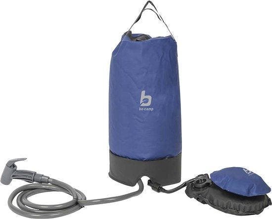 2dekans | Bo-Camp - Campingdouche met pomp - 11 Liter, Doe-het-zelf en Bouw, Zonnepanelen en Toebehoren, Ophalen of Verzenden