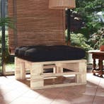 vidaXL Tuinhocker pallet geïmpregneerd grenenhout, Verzenden