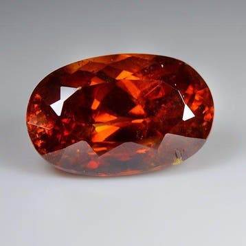 Orange Sphalérite - 26.64 ct - Gemological Institute of, Nieuw