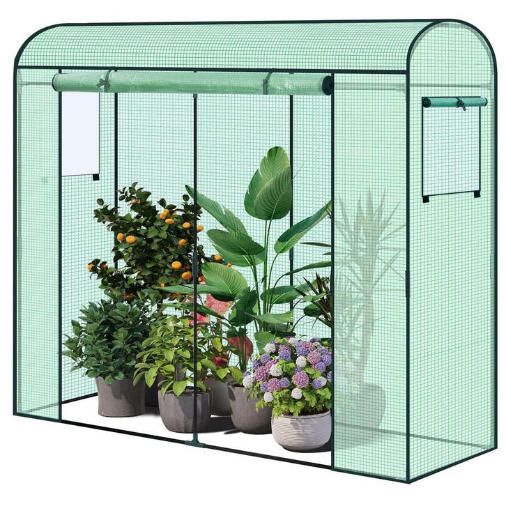 2dekans | WOLTU tunnelkas - PE kas - winterbestendig - met, Jardin & Terrasse, Pots de fleurs, Enlèvement ou Envoi